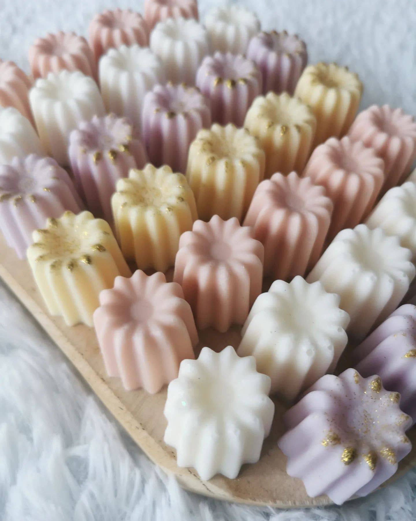 Plaisirs senteurs – wholesale Doftvax – Fluted fudge med doft1