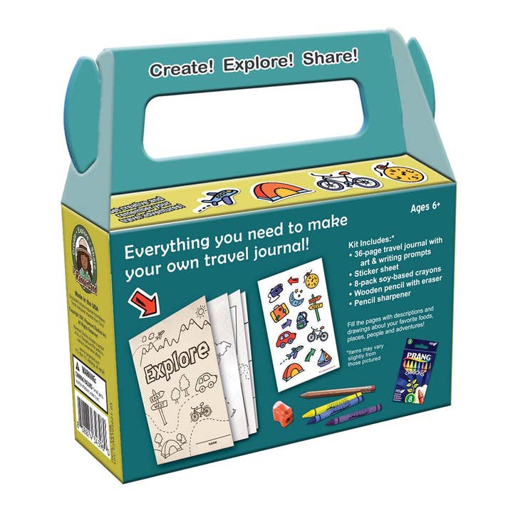 Jr. RangerLand – wholesale Art set – Child & baby – Travel Journal Art Kit5