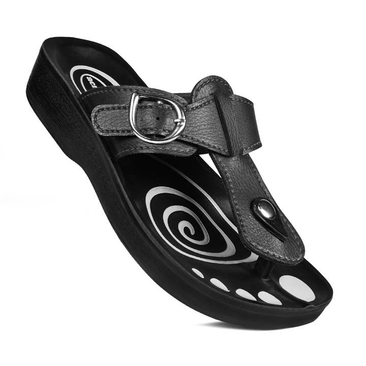 AEROSOFTFOOTWEAR - Vendita all'ingrosso Sandali - Donna - Aerosoft - Sandali da donna con cinturino a T Freedom