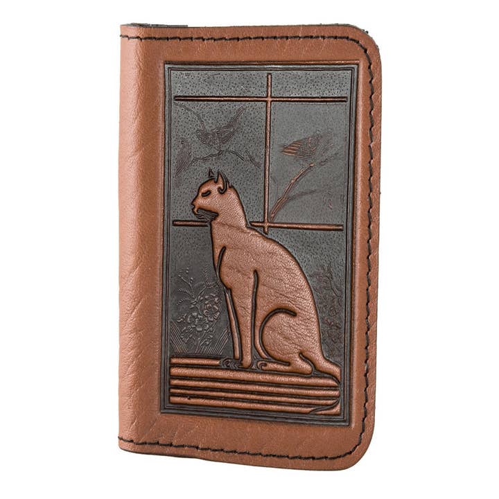 Porte-cartes | Cat in Window pour la vente par Oberon Design