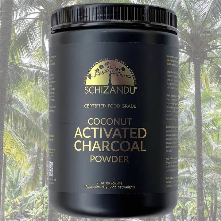 100% Food Grade Activated Coconut Charcoal Powder for wholesale by Schizandu Organics