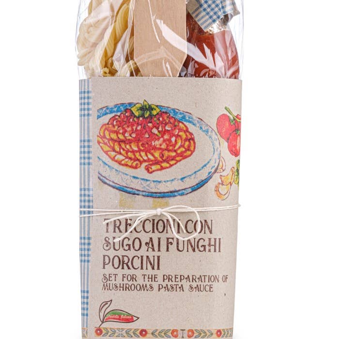 Set For The Preparation Of Treccioni With Porcini Mushrooms Tomato Sauce for wholesale by Artigiani dei Sapori