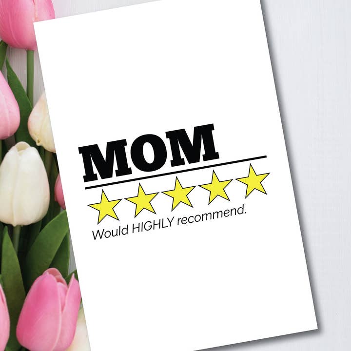 Muttertag Lustige & Süße Digitale Papierkarte #6 für den Großhandel von S&Y Brand Paper co.