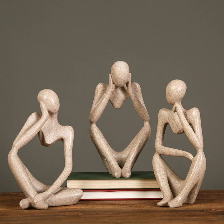 Decoración de escritorio Abstract Thinker para venta al por mayor de Moderny