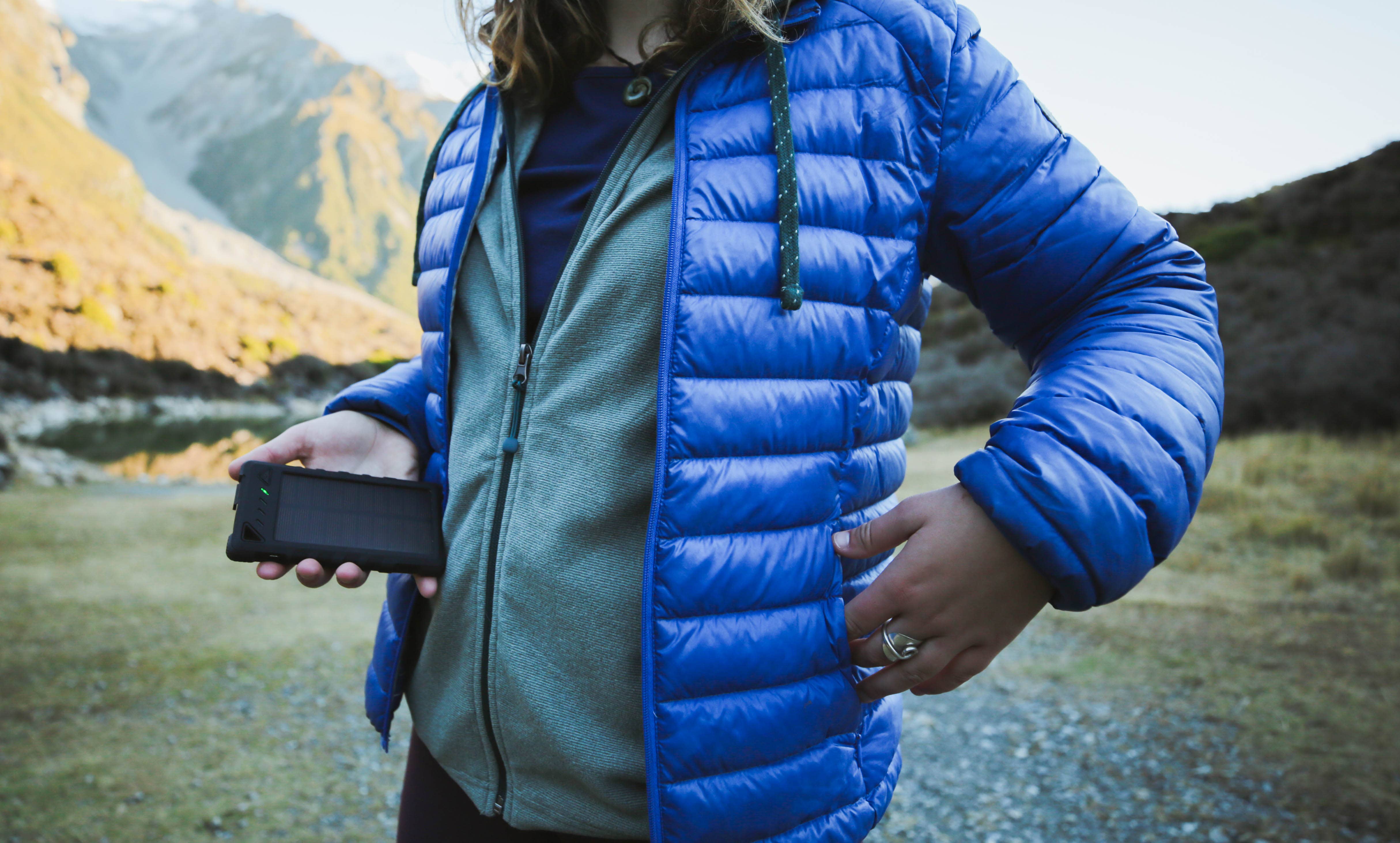 Revel Gear - Wholesale Portable Charger - Day Tripper™ 8000 mAh Solar Battery + 1000 Lumen LED Light7