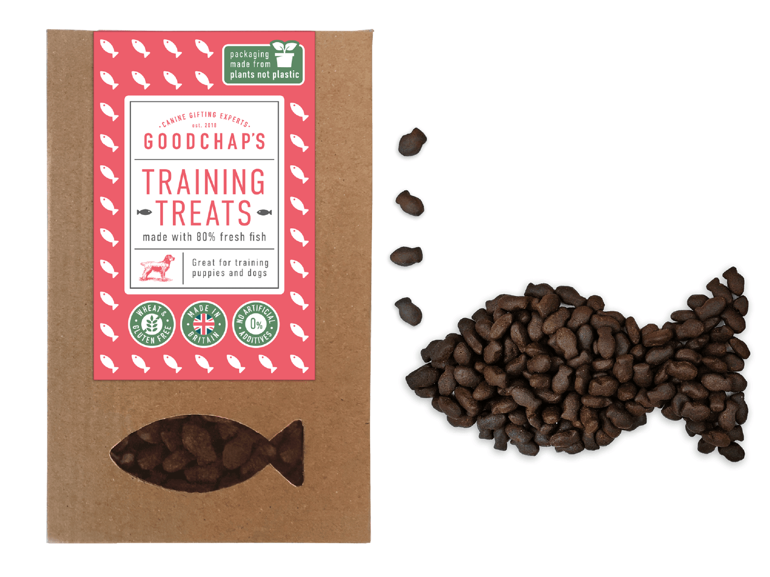 Goodchap's – Großhandel Leckerlis – Hund – Fisch-Trainingsleckerlis Sparpaket | Gesunde & Natürliche Leckerlis3