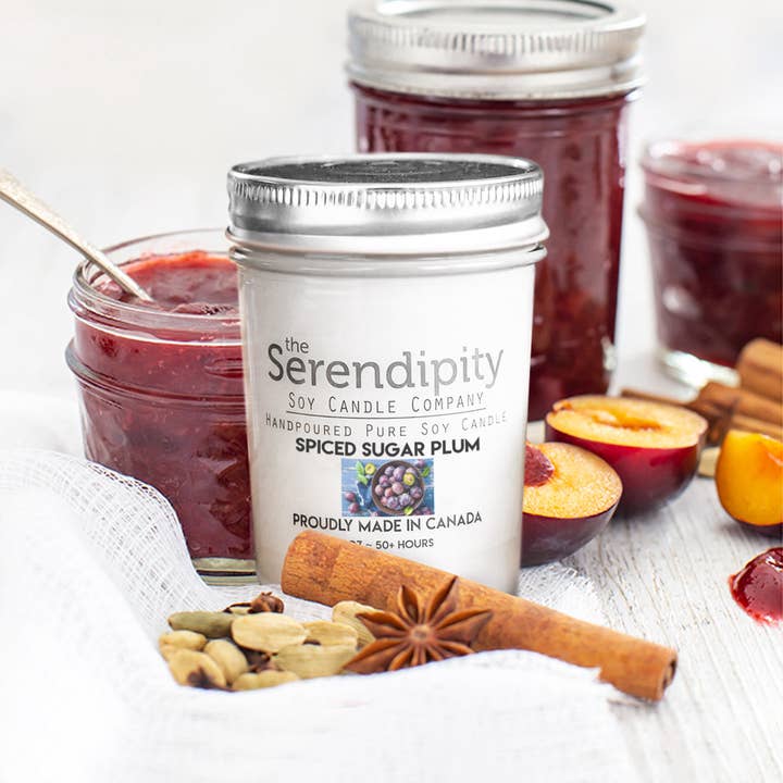 Krydrede sukkerblommer for engroshandel hos Serendipity Soy Candles