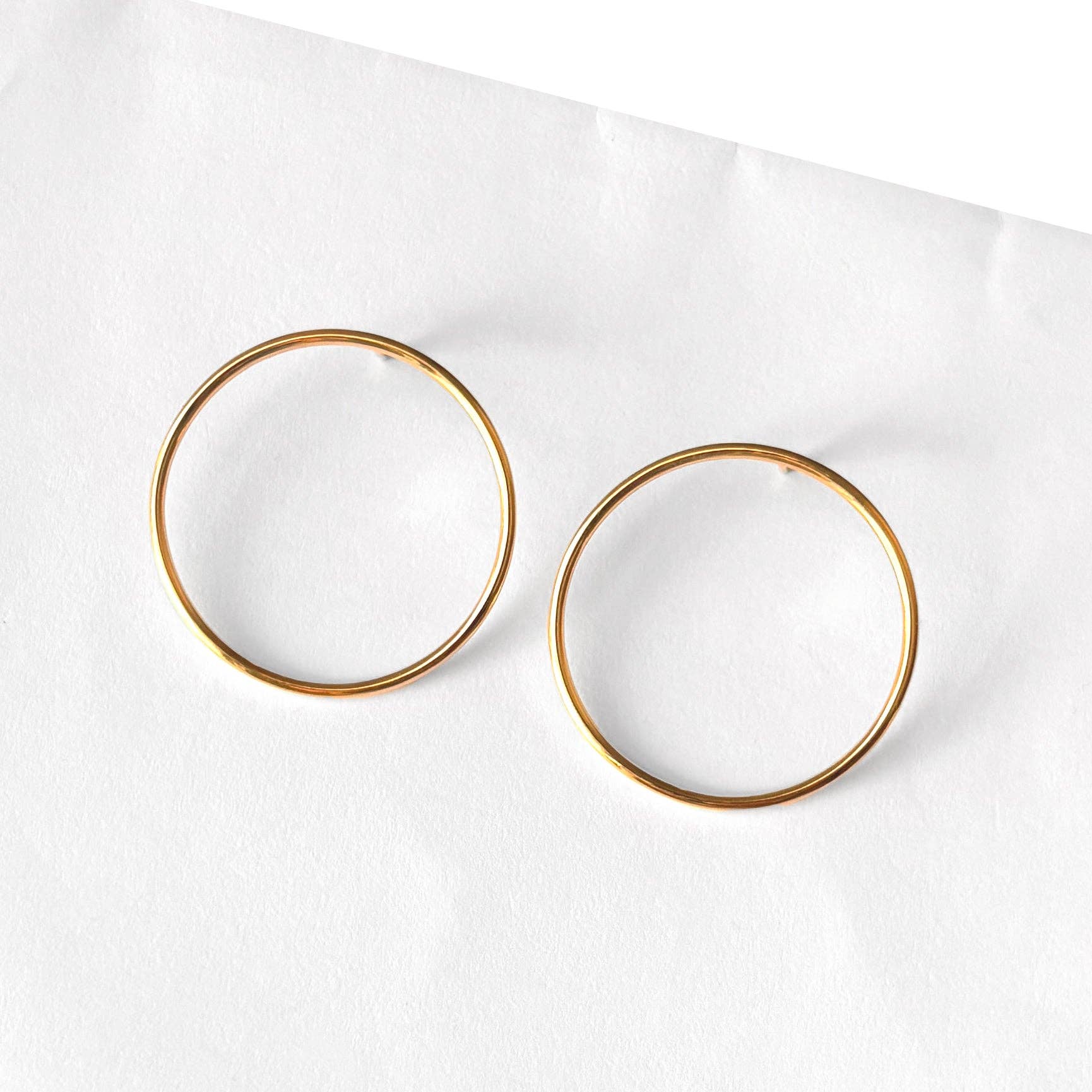 Love Lori Michelle Jewelry - Wholesale Huggie Earrings - Roula Circle Earrings1