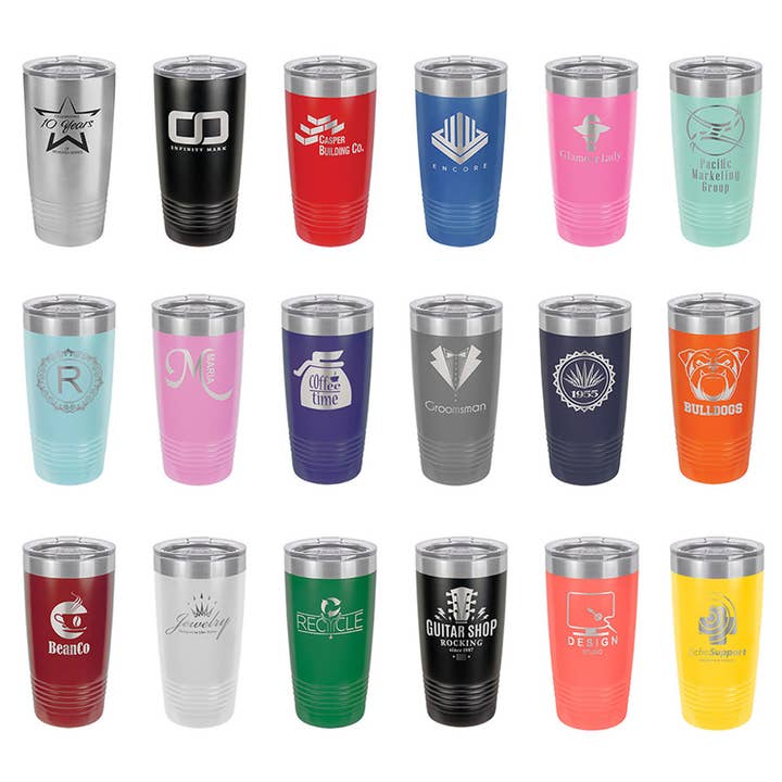66 Creative - Wholesale Insulated Mug/Tumbler - 20 oz Stainless Steel Ringneck Tumbler