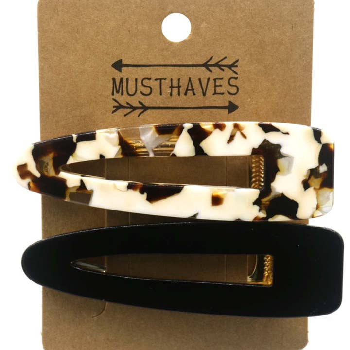 X-D5.1 H719-007 Hårklämma Set 2st för wholesale av Menga Trading