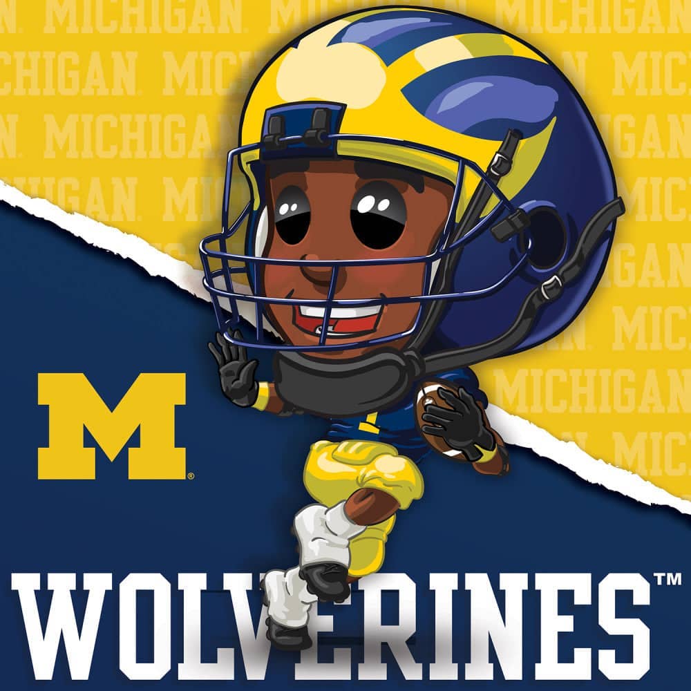 Masterpieces Puzzles - Wholesale Puzzle - Adult - Michigan Wolverines - NCAA Mascot 100 Piece Jigsaw Puzzle1