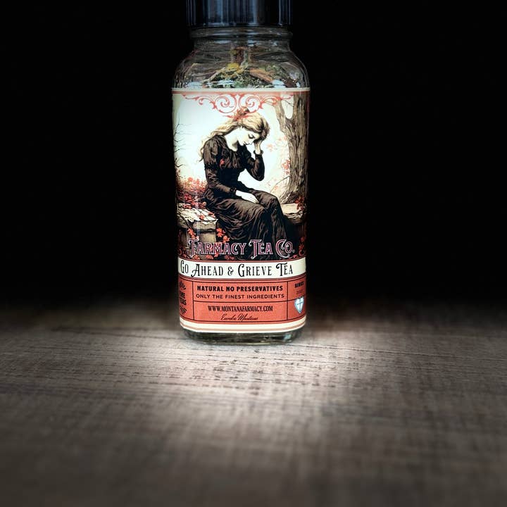 Montana Farmacy - Wholesale Loose Tea - Go ahead & Grieve, Victorian Mourning tea for grief and loss2