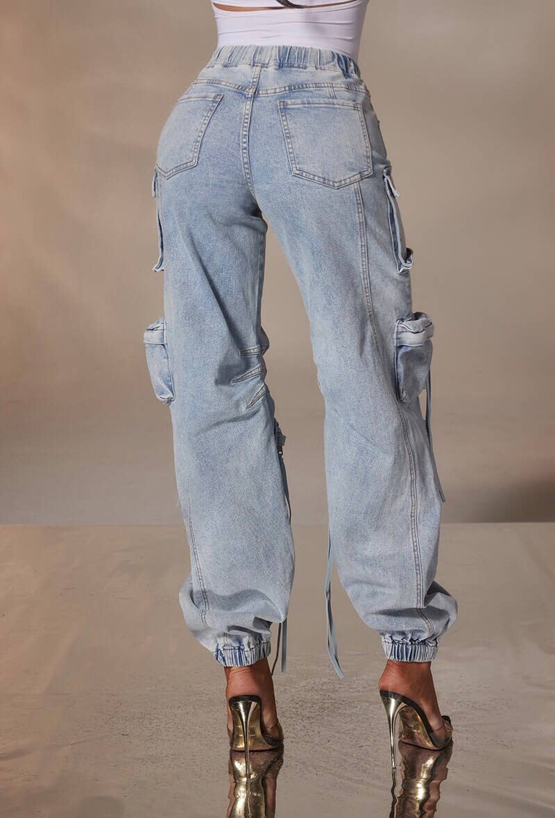 WFFS – wholesale Pants – Women's – Jogger Cargo Pant Spandex14