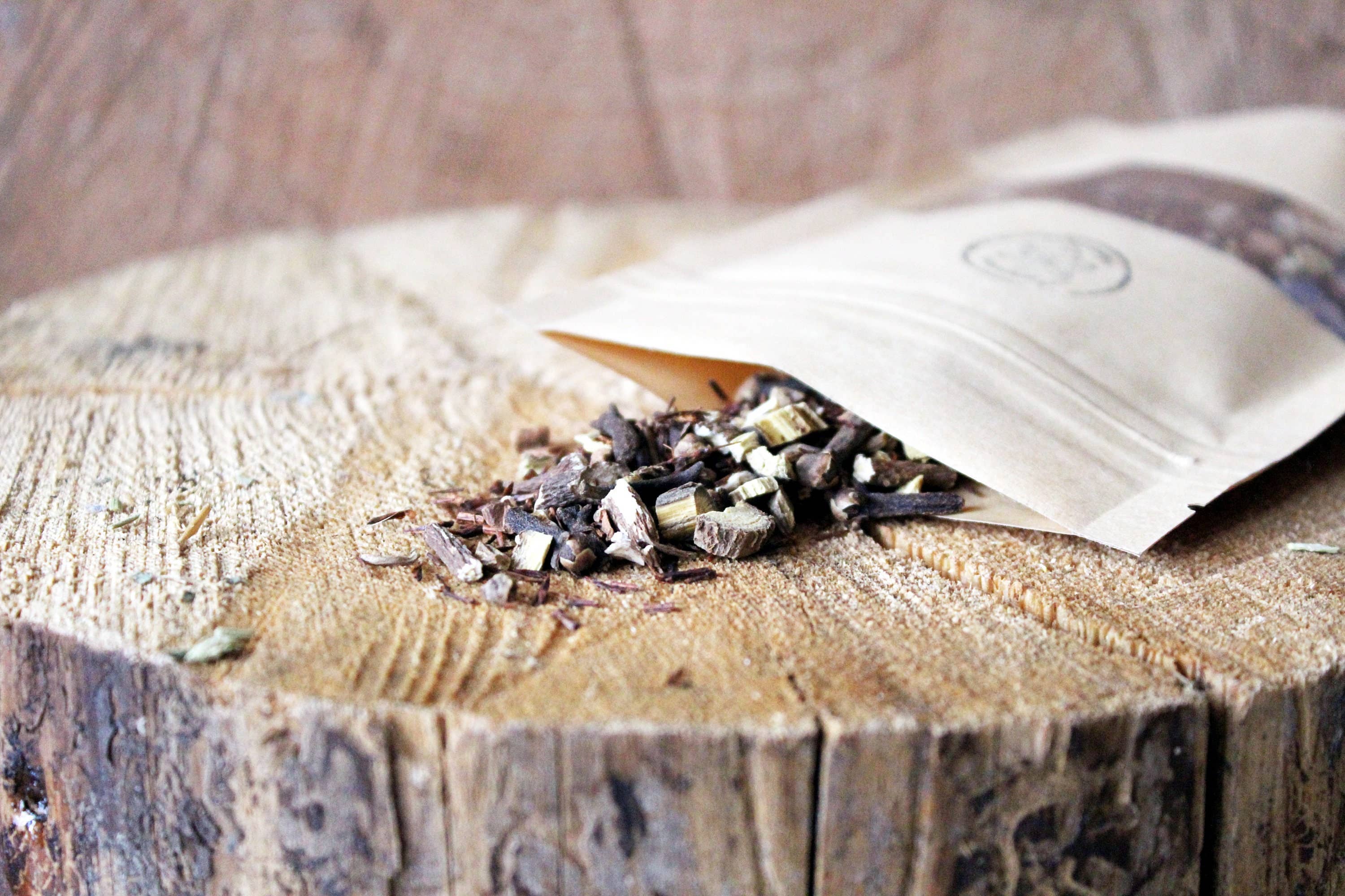 Ayamani Naturals - Wholesale Loose Tea - Root Chakra Balancing Herbal Tea with Rooibos and Valerian7