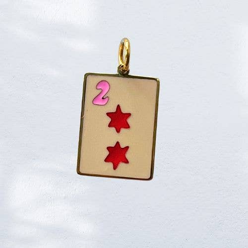 Mamaleh Jewelry - Wholesale Individual Charm/Pendant - Mahjong Tile Charm1