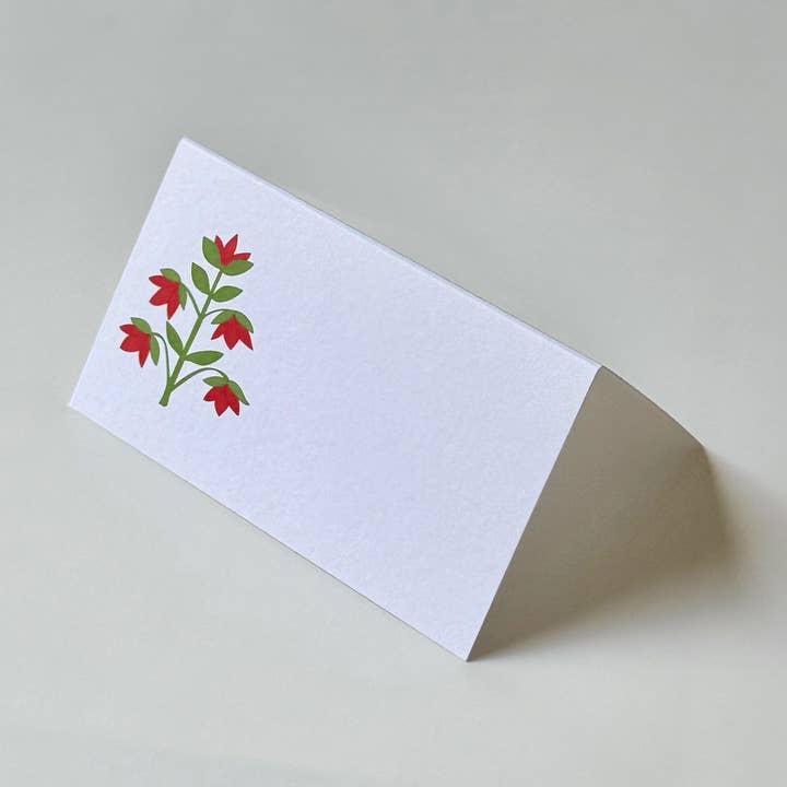 Delphinium - Place Cards for wholesale by Georgetown Paperie