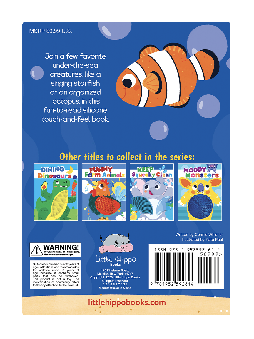 Little Hippo Books - Wholesale Baby & Toddler Book (0-2) - Silly Sea Creatures1