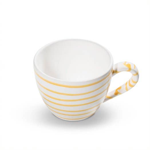 Giallo vertiginoso, tazza da tè Maxima (0,4L) per la vendita all'ingrosso da parte di Gmundner Keramik Handels GmbH