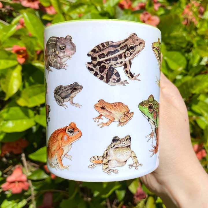 Allison Stoiser Art - Wholesale Coffee Mug - Frog and Toad Mug