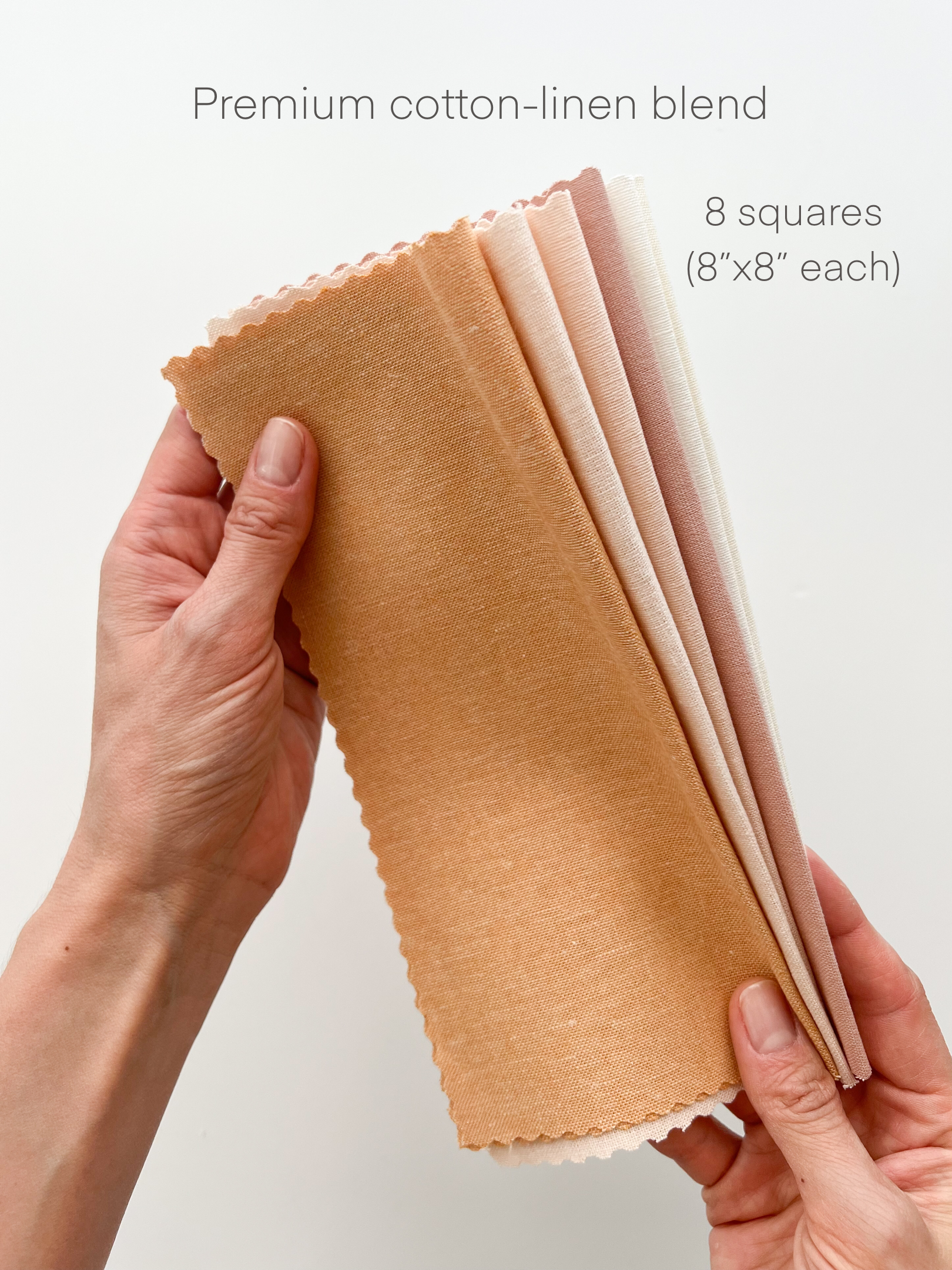 Matryoshka Doll Shop - Wholesale Embroidery/Cross Stitch Supplies - Embroidery fabric bundle, linen blend embroidery fabric pack4