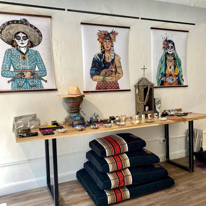 Dolan Geiman - Wholesale Kunstprint - Kunstdruk | Indiaanse kunst voor aan de muur | MOEDER NATUUR (FAWN)4