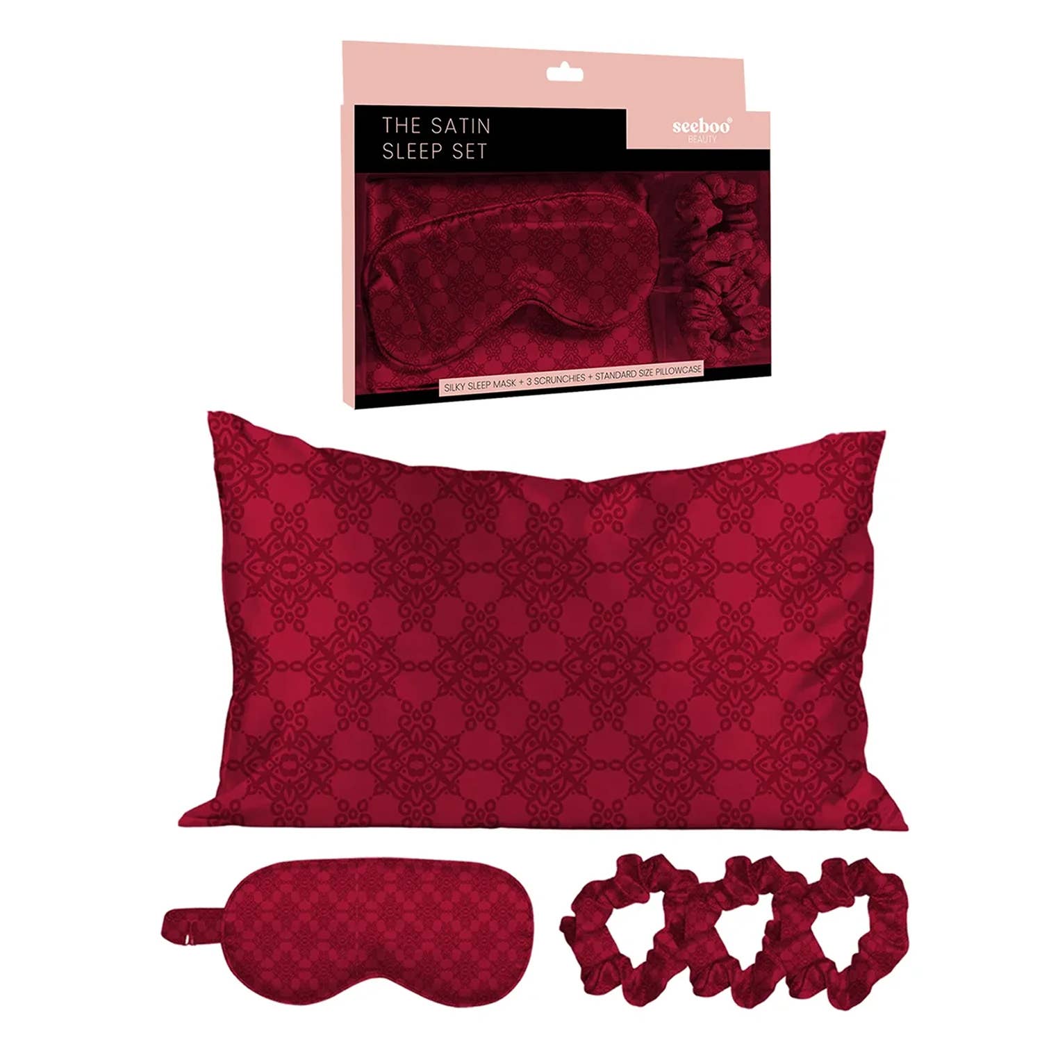 The American Gift Company (TAGCO) - Wholesale Bedding Pillowcase/Sham - THE SATIN SLEEP SET (5 PIECES)4