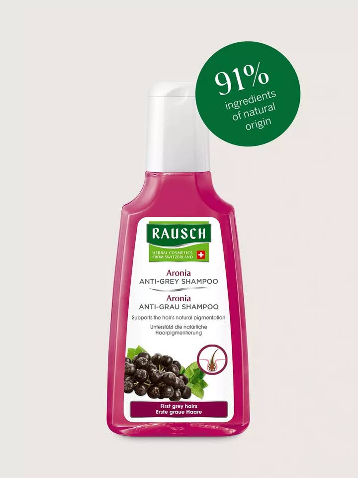 Aronia Anti-Grey Shampoo 40ml for wholesale by Rausch