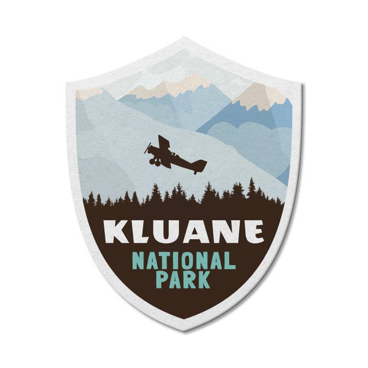 Adesivo em vinil impermeável do Parque Nacional Kluane do Canadá por atacado de Canada Untamed