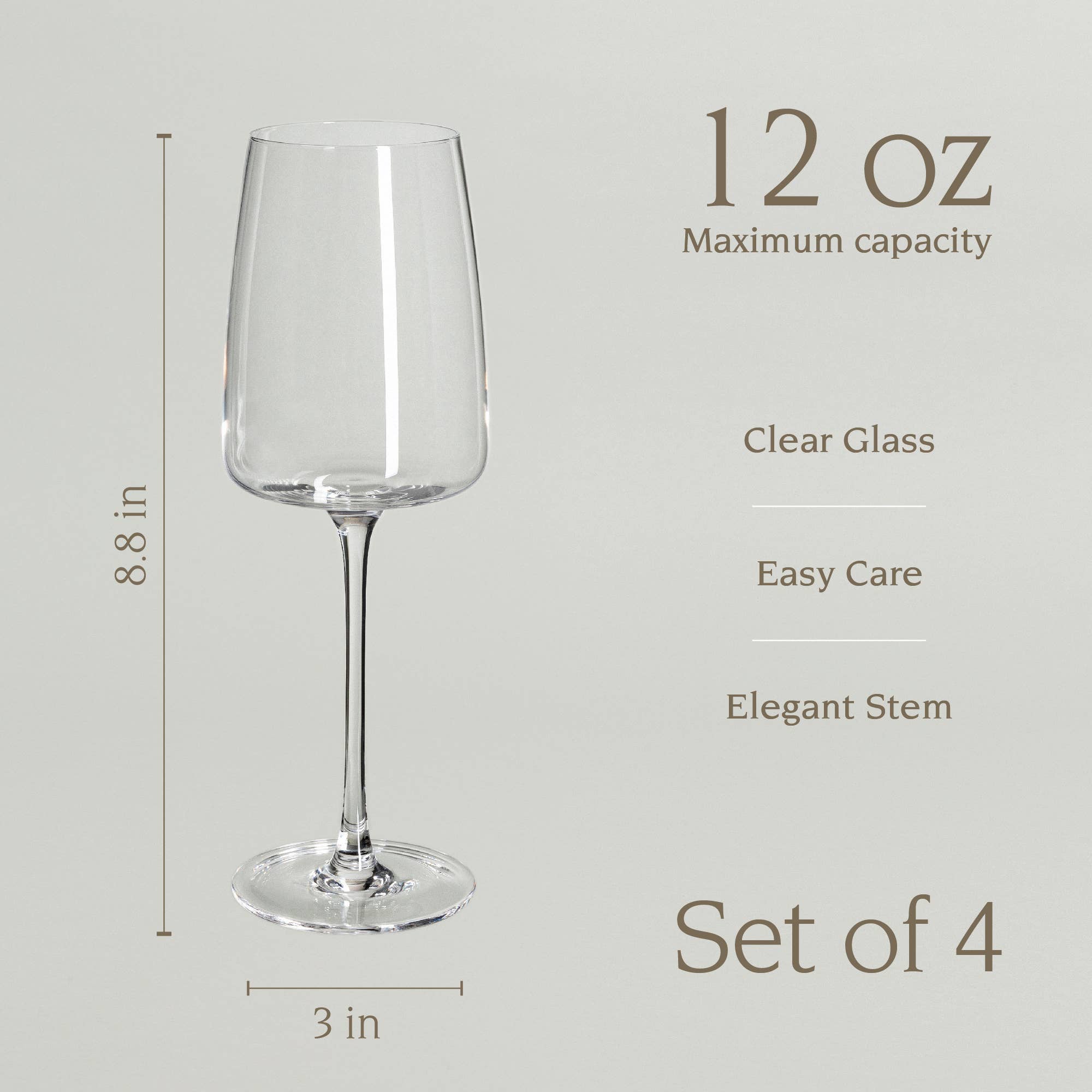 over&back - Wholesale Wine Glass - Modern Mouth-Blown Glassware – Service for 412
