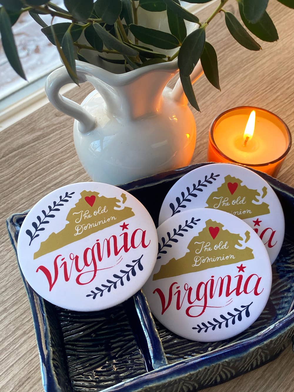 Flourish Creative - Wholesale Magnet - Virginia State Magnet