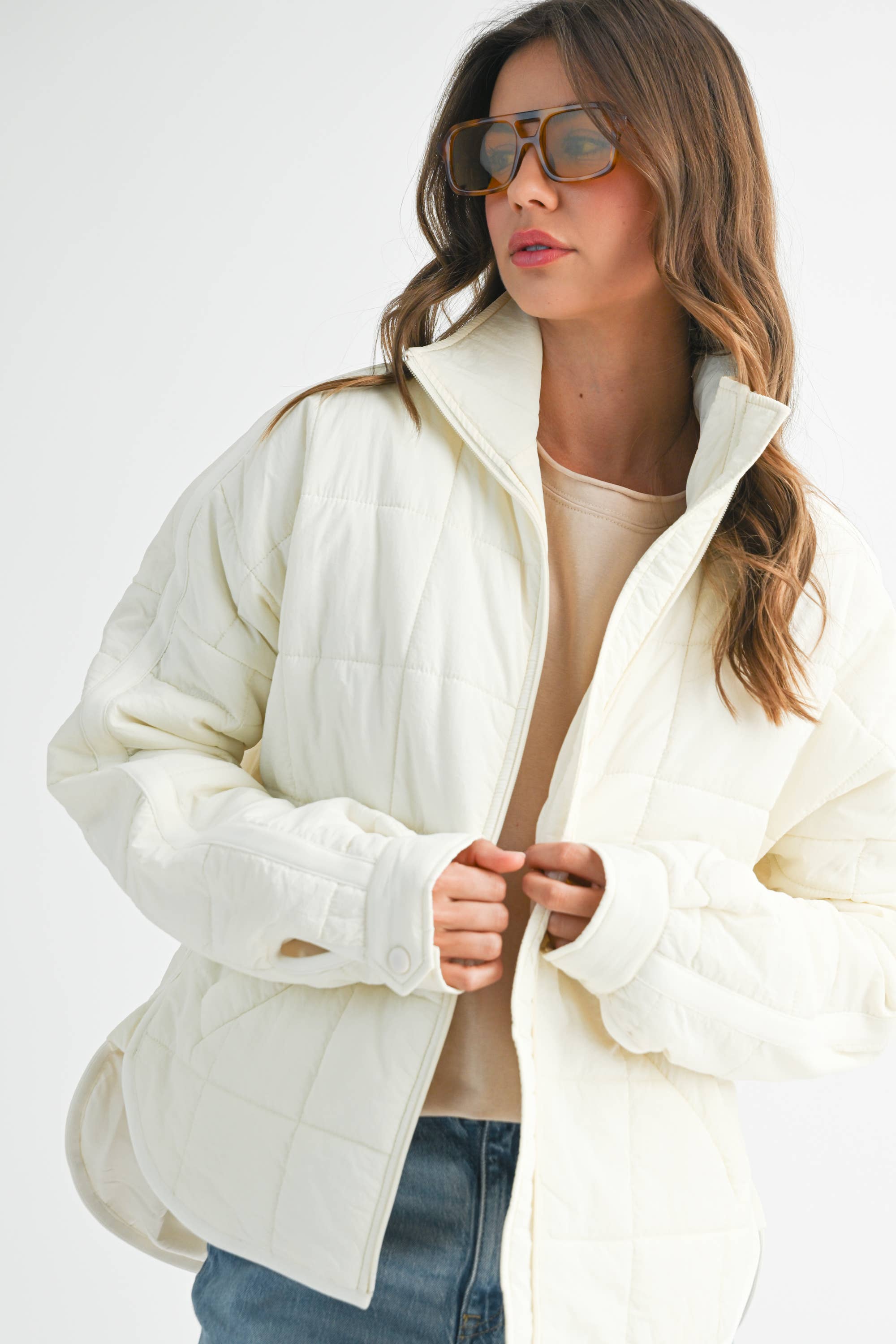 AEMI + CO - Wholesale Puffer Jacket - Women's - 5106EK Bebe Puffer Jacket24