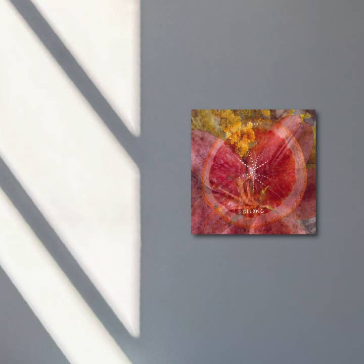 "you belong here" - series: you are exploding, metal print for wholesale by DOEQUO