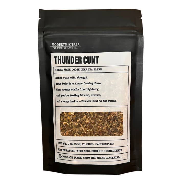 Thunder Cunt - 5-Pack/2oz Bags for wholesale by ModestMix Teas