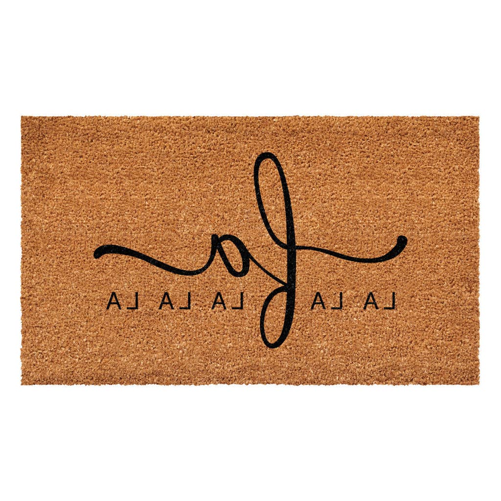 HomeRoots - Wholesale Door Mat - 24" X 36" Brown And Black Christmas Outdoor Coir Door Mat3