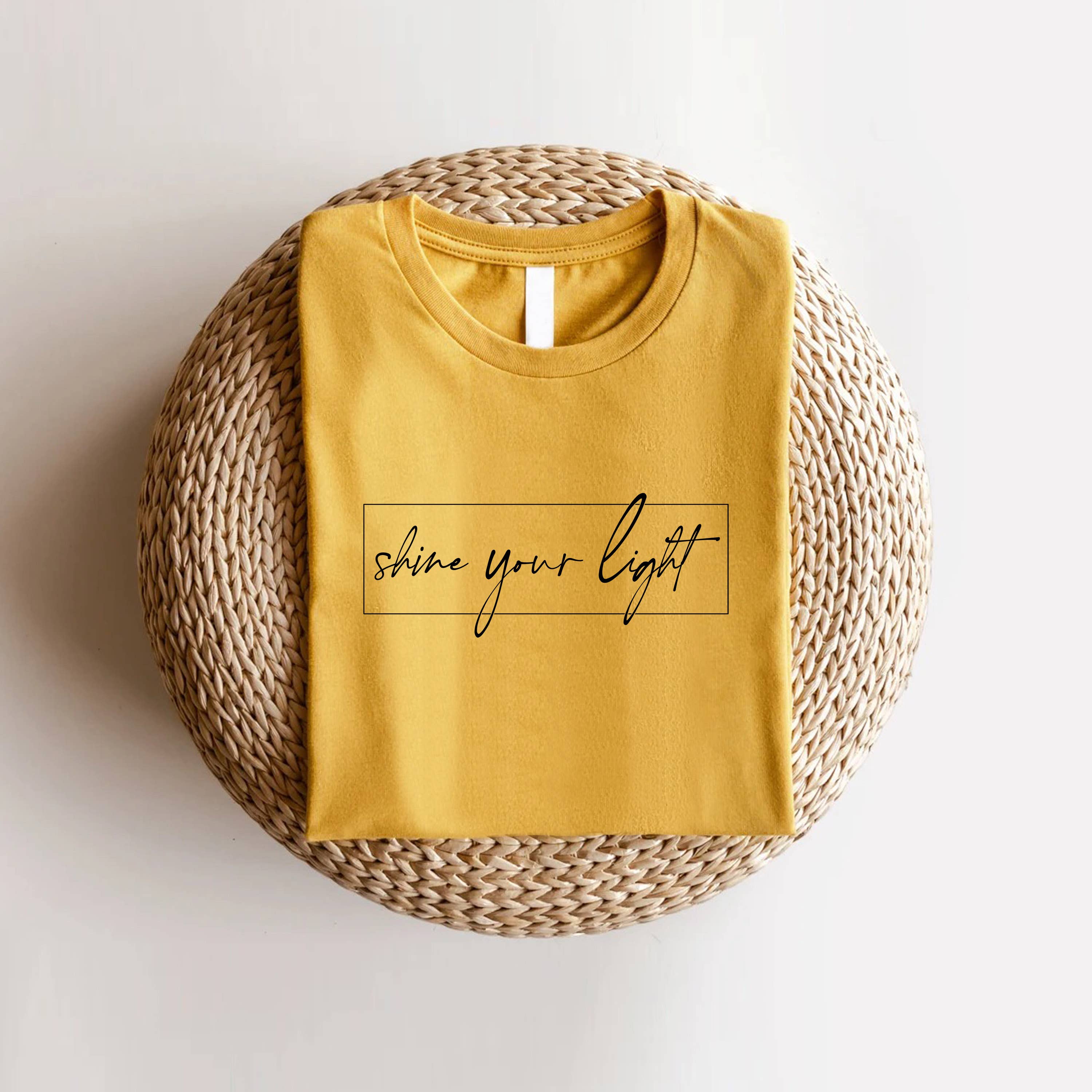 STARCHIS - Wholesale Screen Printed T-Shirt - Women's - Shine your light8