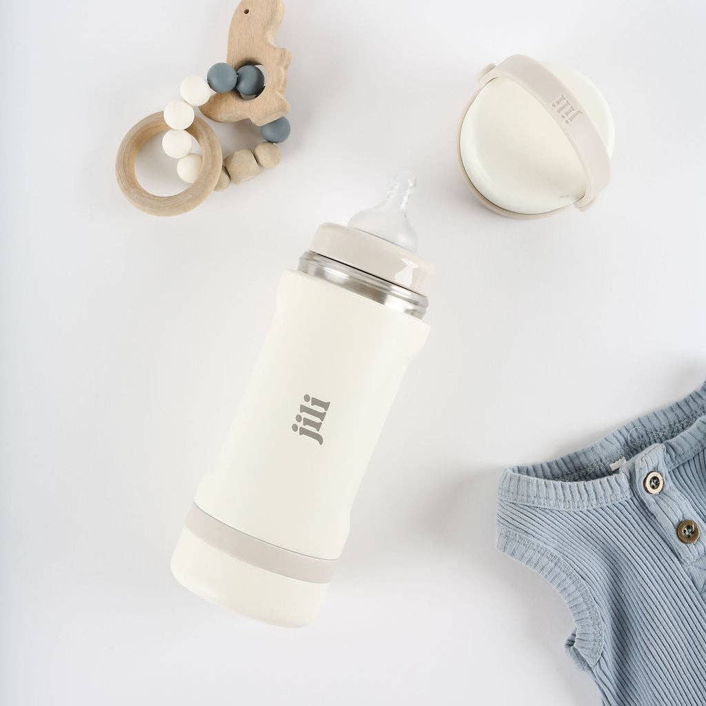 Jili Bottle – Biberão por atacado – Mamadeira 3 em 1 Jili Inc Almond1