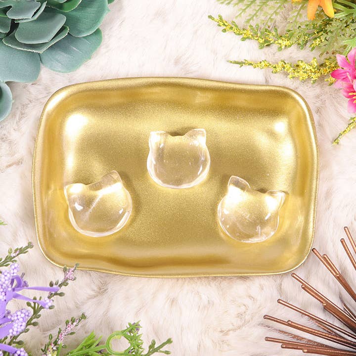 Clear Quartz Kitty Face, Crystal Cat for wholesale by Natures Artifacts Inc