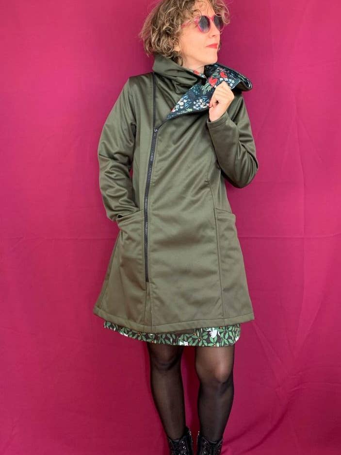 Rex coat - Green (copy) for wholesale by La Compiano