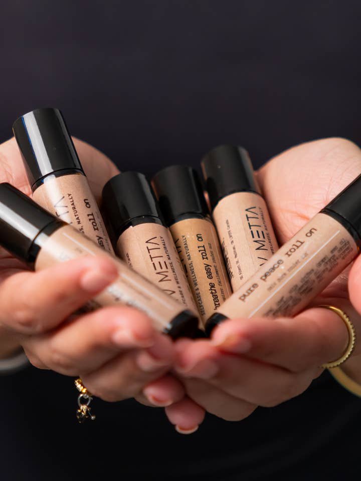 Therapeutic Roll Ons for wholesale by Liv Metta