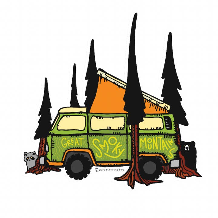 Great Smoky Mountains The Visitors for wholesale by Smoky Outfitters