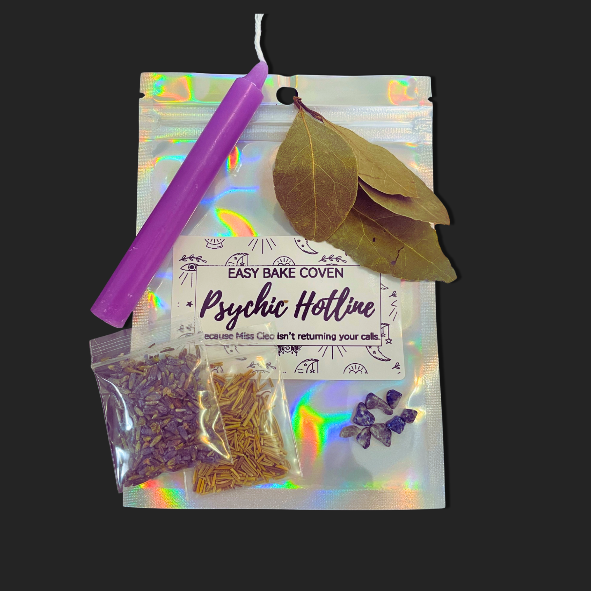 Easy Bake Coven – wholesale Meditation supplies – Psychic Hotline (DIY Spell Kit) – Divination and Intuition 4