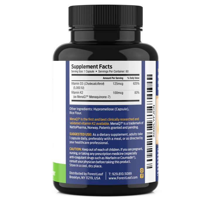 Forest Leaf - Wholesale Oral Supplement/Vitamin - Vitamin K2+D31