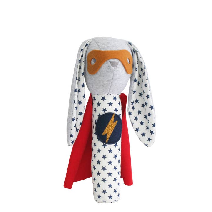 Hero Bunny Quietscher mit Stern, Marineblau für den Großhandel von Alimrose