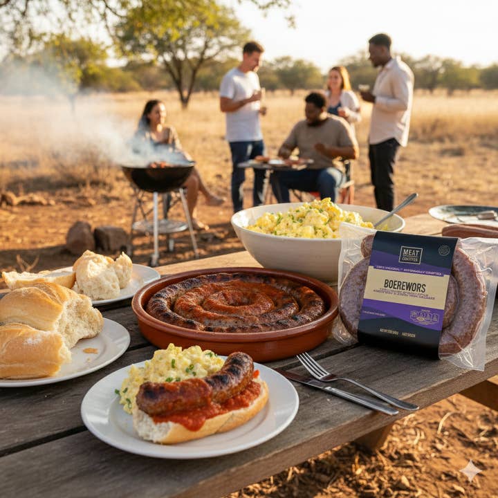 Boerewors Angus Beef & Duroc Pork Sausage: South African for wholesale by MeatCrafters Inc.