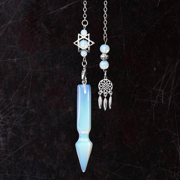 novaxau - Wholesale Spiritual stone/crystal - Crystal Pendulum Cone Pendant for Meditation and Divination2