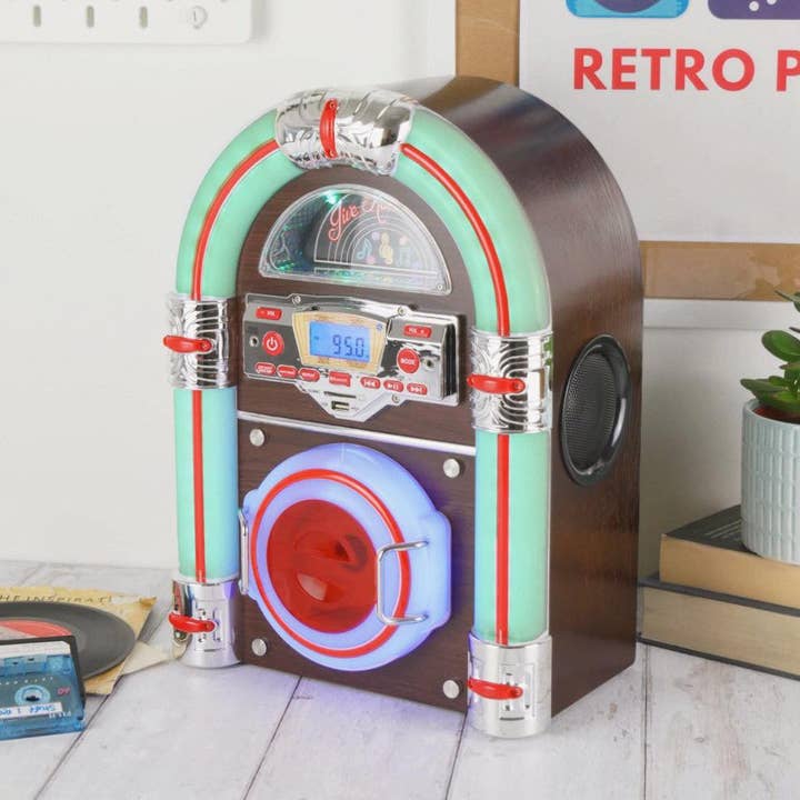 Steepletone UK Ltd - Vente Haut-parleurs - Mini-juke-box Jive Rock0