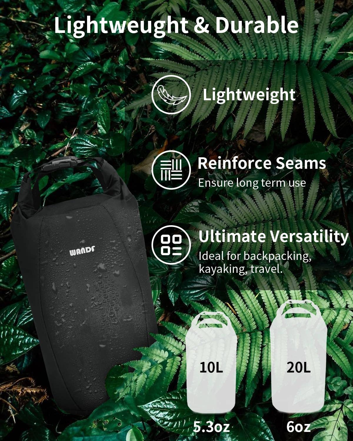 wandf – Großhandel Trockenbeutel – Kind & Baby – WANDF Ultraleichter Trockensack mit Rollverschluss19