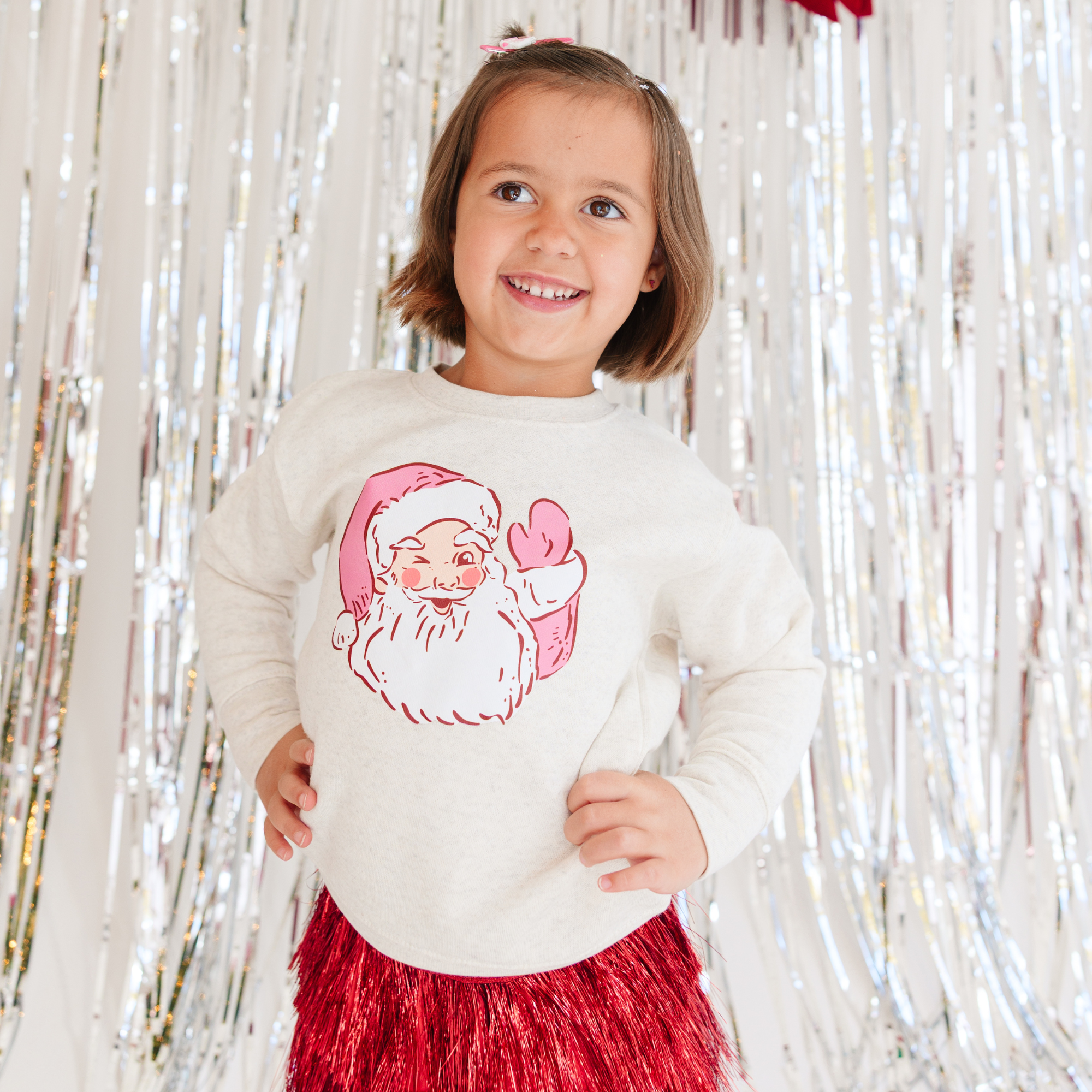 Benny & Ray Apparel - Wholesale Sweatshirt - Kids - Santa Claus Merry Christmas Kids Sweatshirt  7