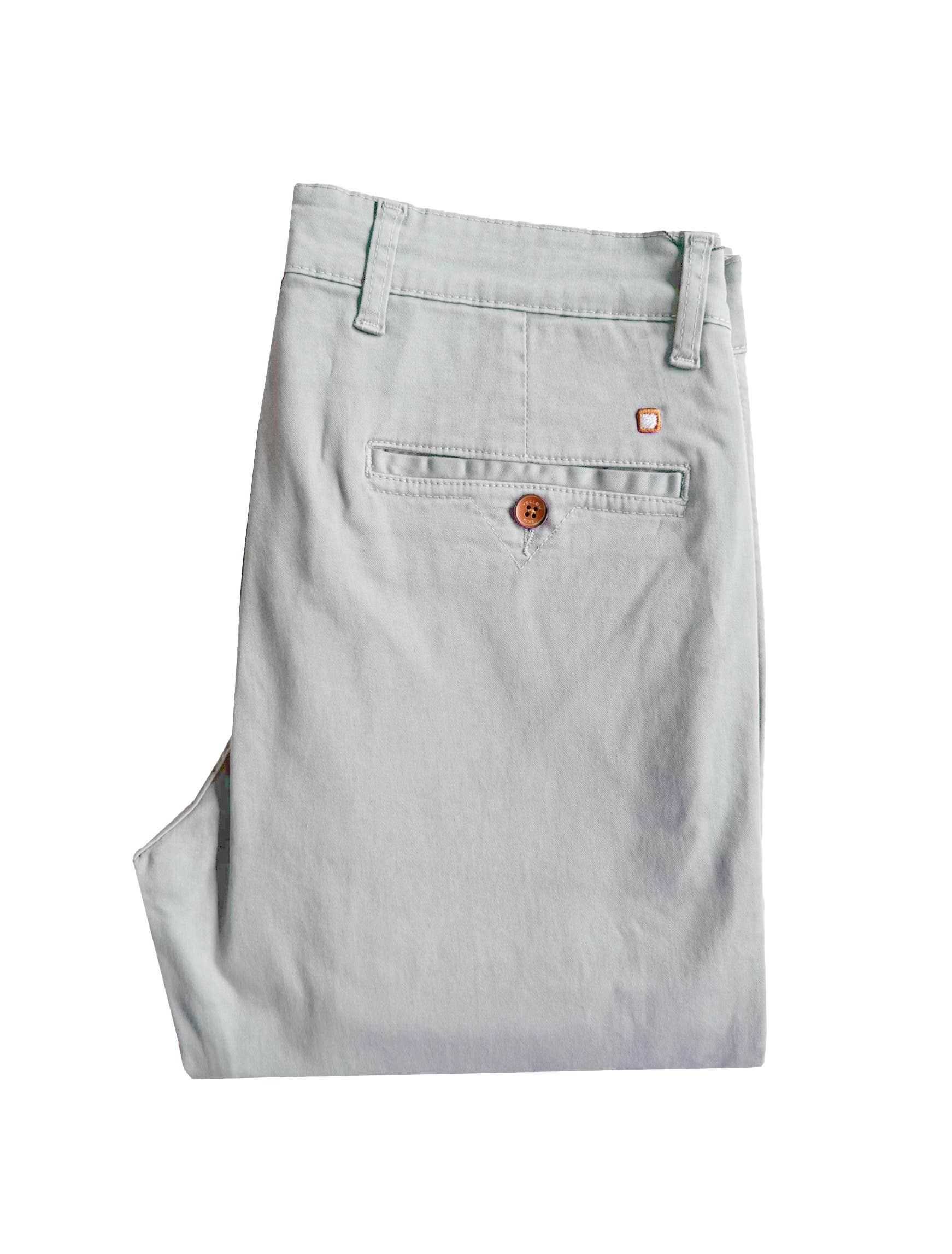 Yellow Skin – Calças - Homem por atacado – Calças chino de cetim 11016