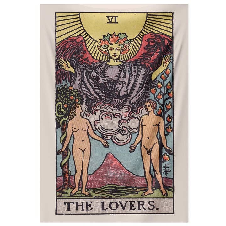 Nirvana Threads - Wholesale Tapestry/Textile - The Lovers Tapestry0